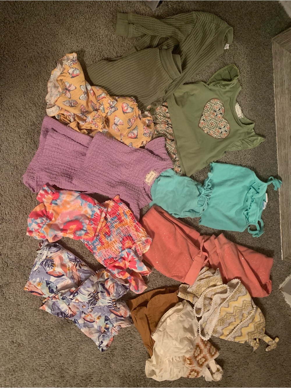 Girls Mixed Summer Tops and Rompers - Assorted Colors
